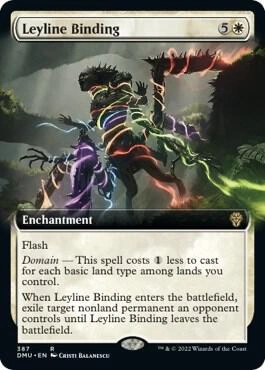 Leyline Binding (Extended Art) Foil