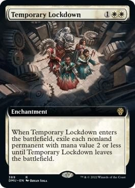 Temporary Lockdown (Extended Art) Foil