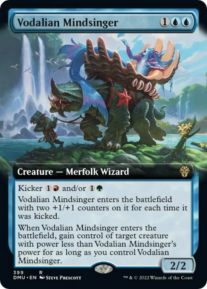 Vodalian Mindsinger (Extended Art) Foil