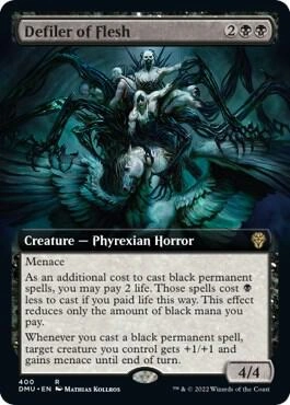 Defiler of Flesh (Extended Art) Foil