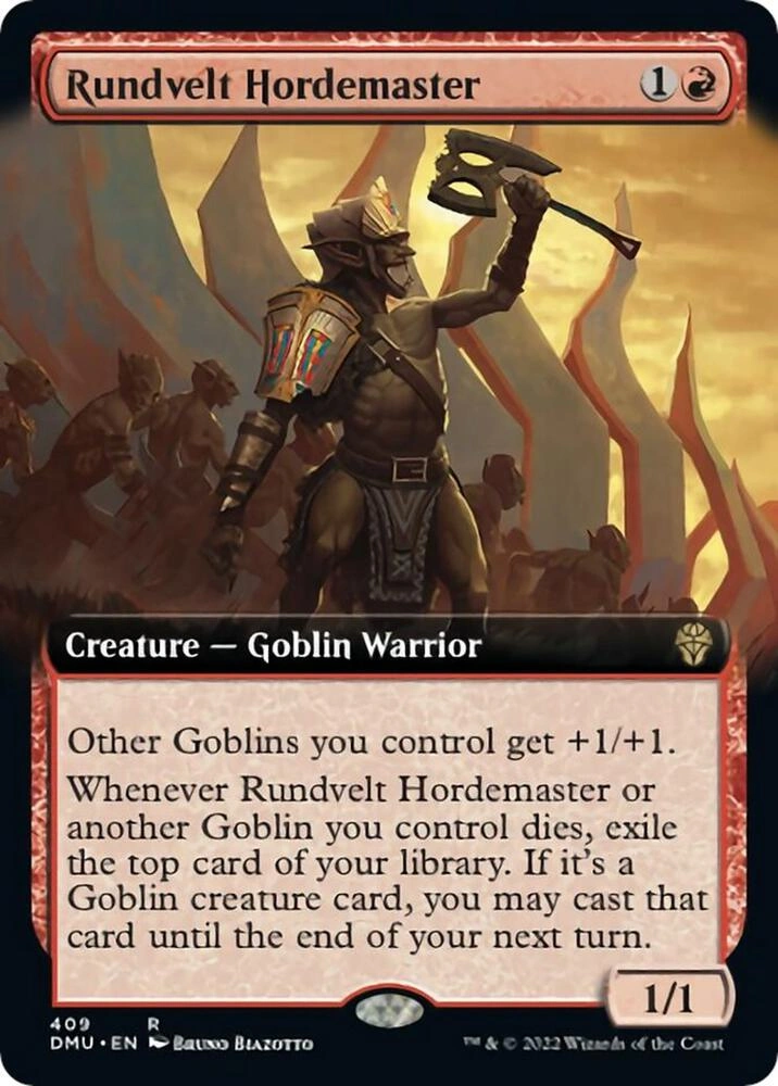 Rundvelt Hordemaster (Extended Art) Foil