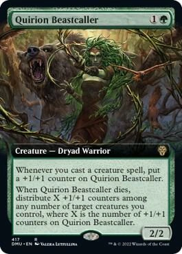 Quirion Beastcaller (Extended Art) Foil