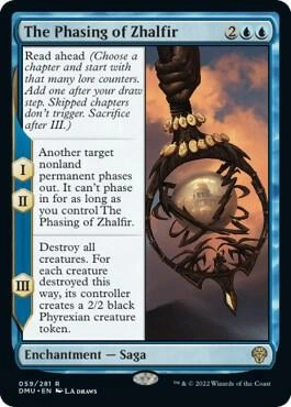 The Phasing of Zhalfir Foil