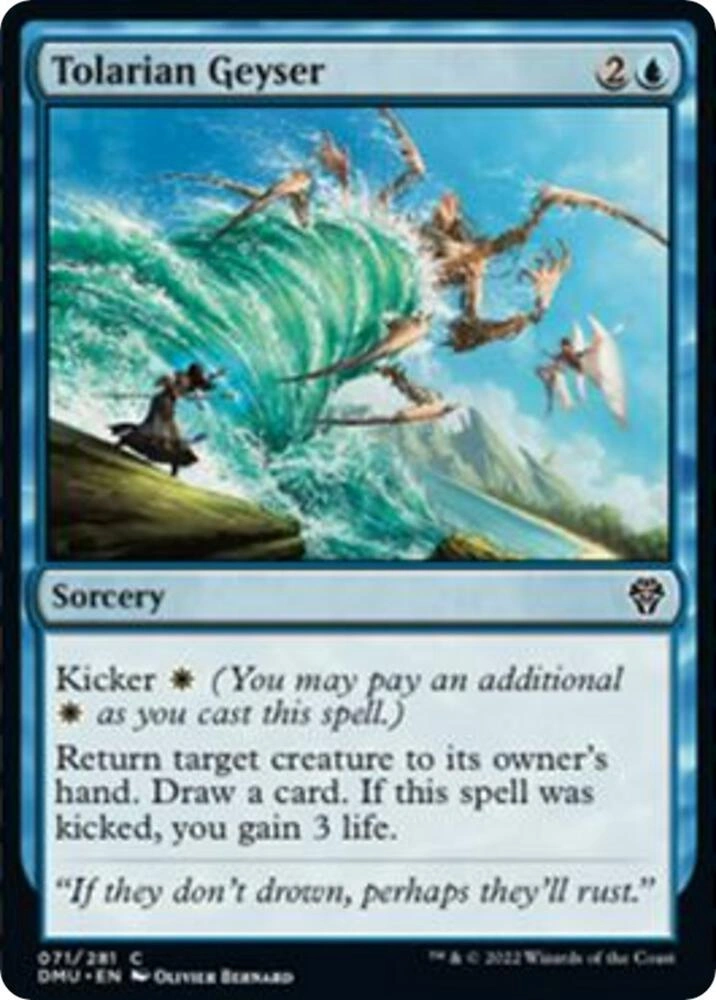 Tolarian Geyser Foil