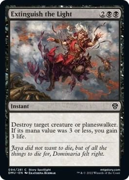 Extinguish the Light Foil