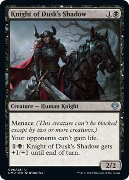 Knight of Dusk's Shadow Foil