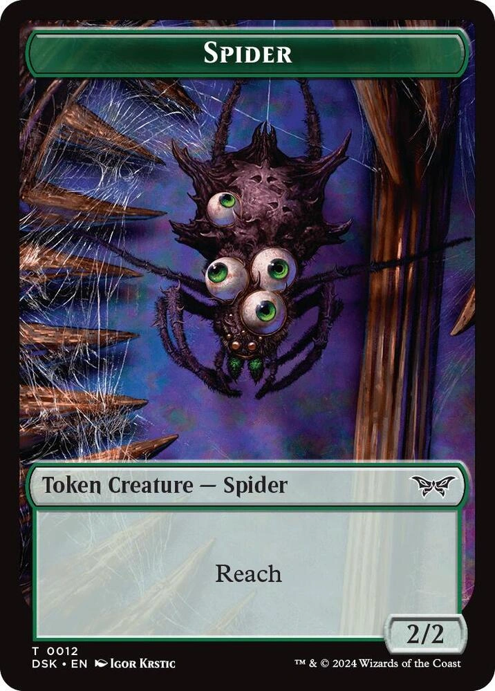 Spider Token Foil