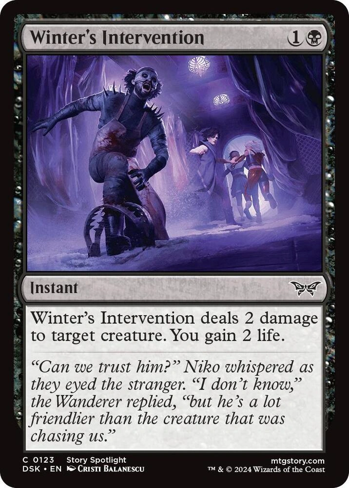 Winter's Intervention Foil