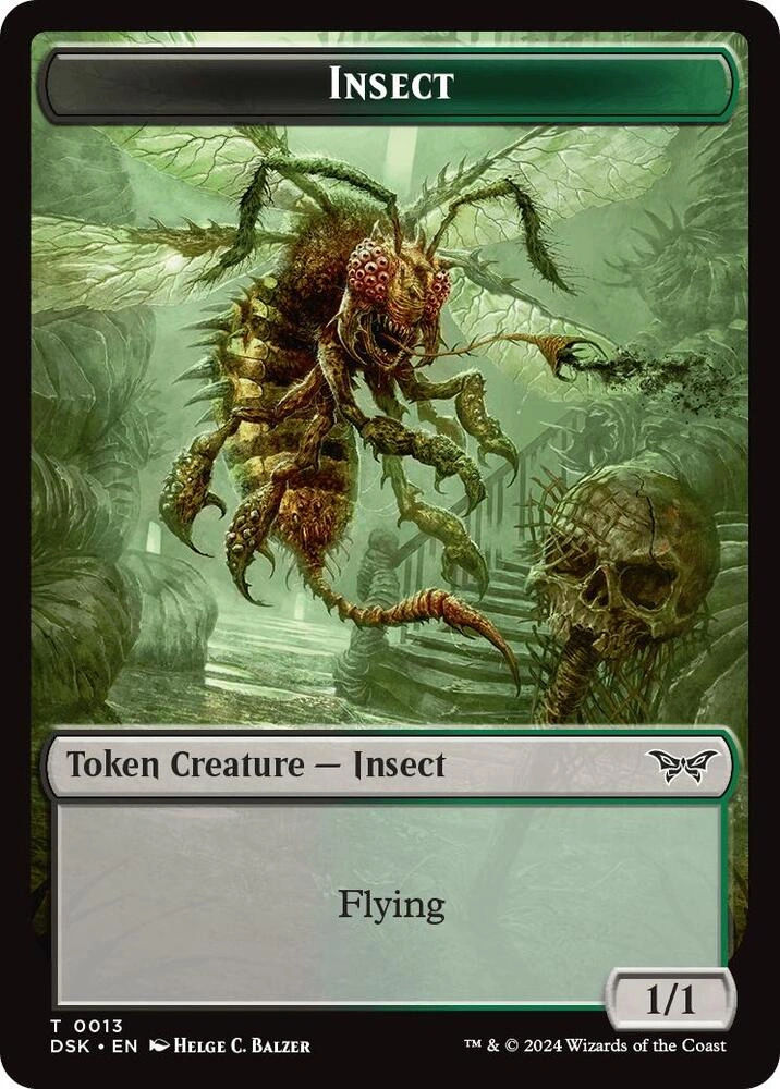 Insect (0013) // Spider Double-Sided Token Foil