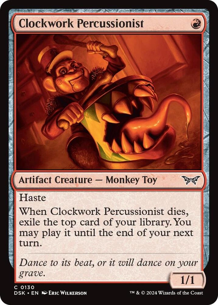 Clockwork Percussionist (0130) Foil