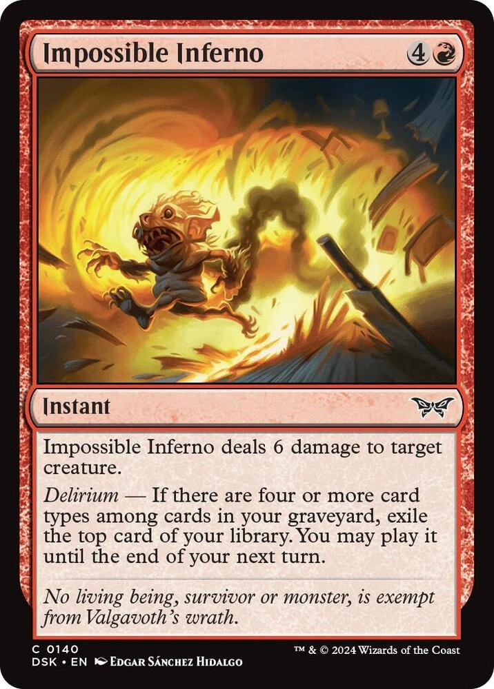 Impossible Inferno Foil