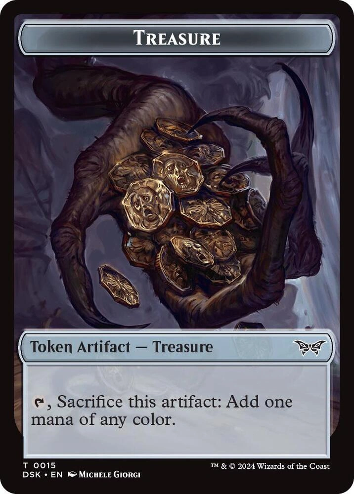 Treasure // Copy Double-Sided Token Foil