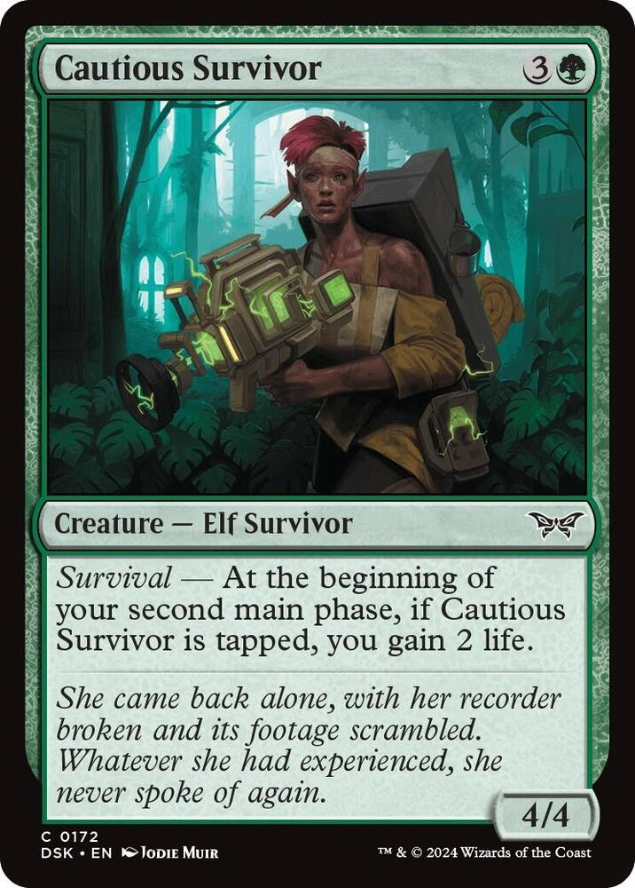 Cautious Survivor Foil