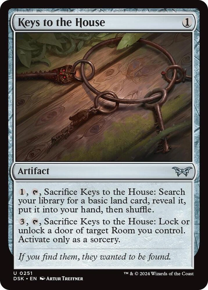 Keys to the House Foil