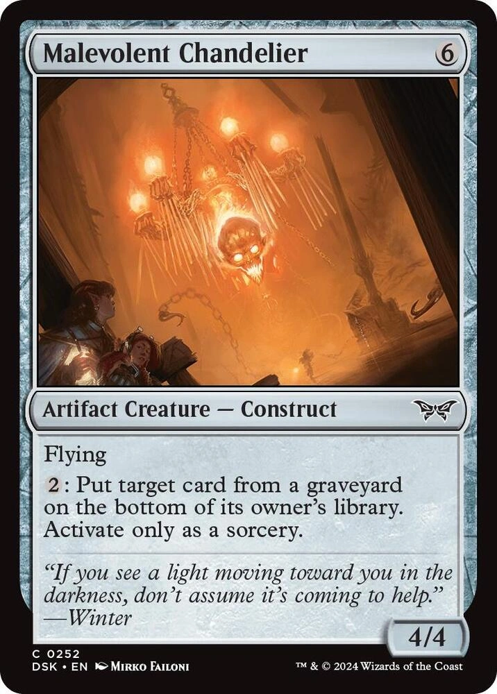 Malevolent Chandelier Foil