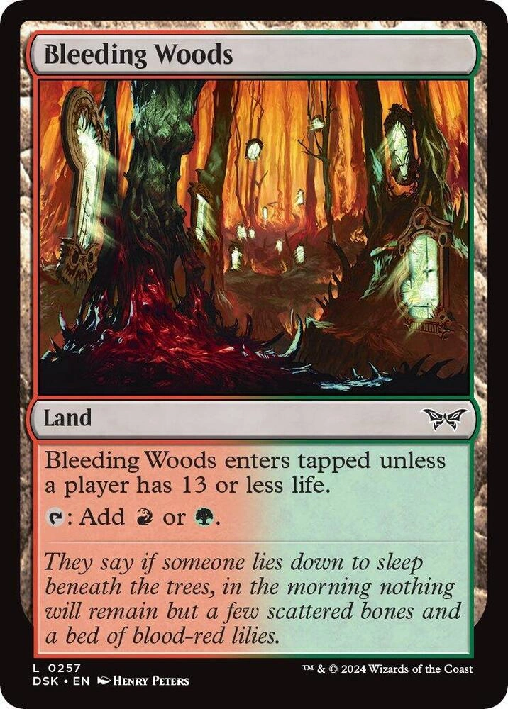 Bleeding Woods Foil