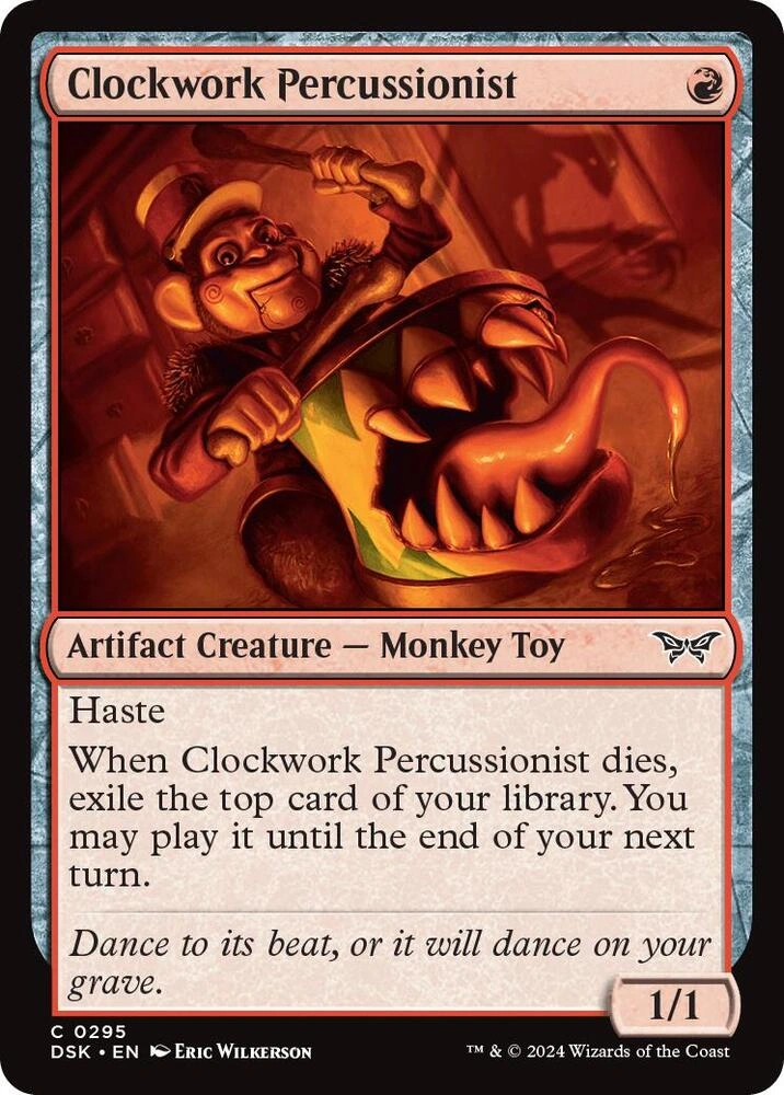 Clockwork Percussionist (0295) Foil
