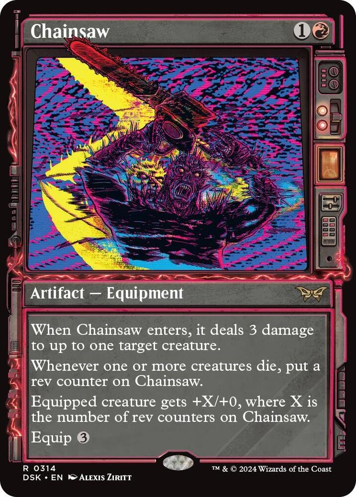 Chainsaw (Showcase) Foil