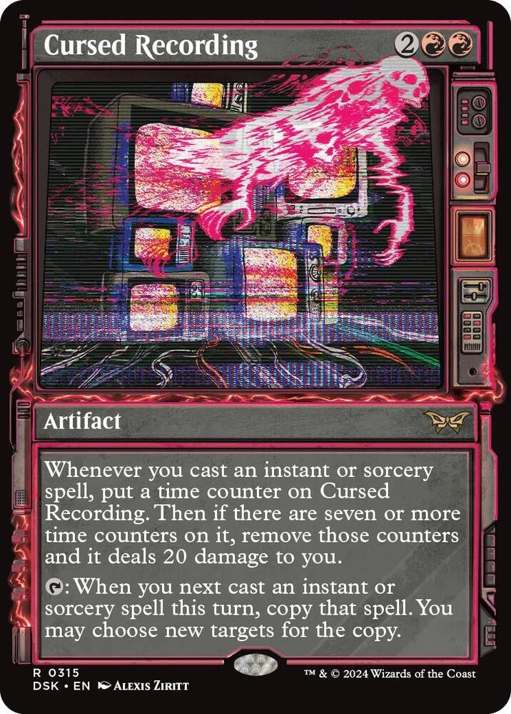 Cursed Recording (Showcase) Foil