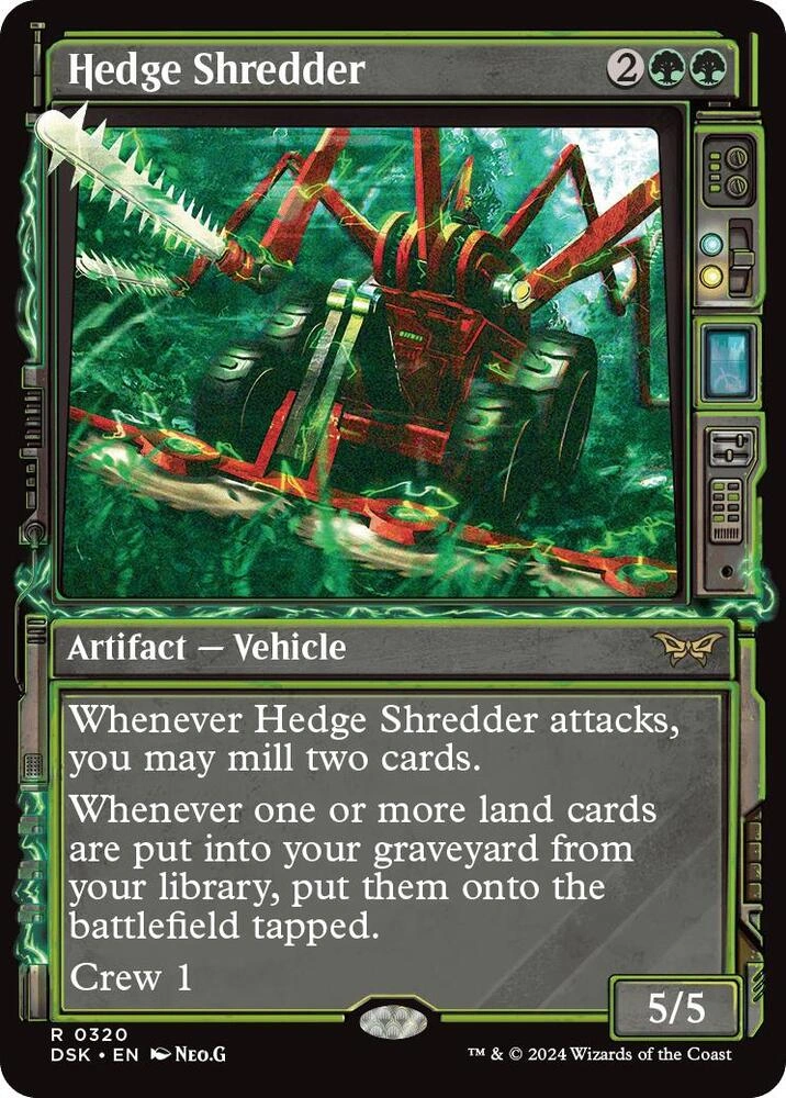 Hedge Shredder (Showcase) Foil