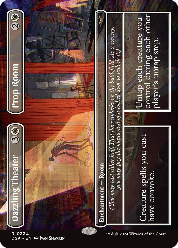 Dazzling Theater // Prop Room (Borderless) Foil