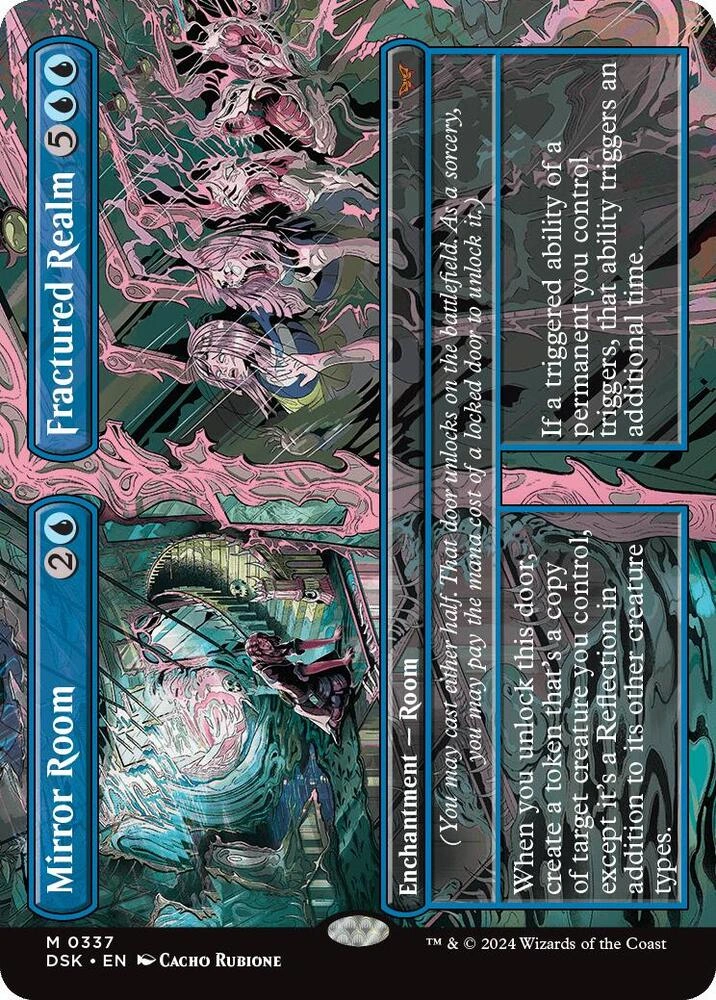 Mirror Room // Fractured Realm (Borderless) Foil