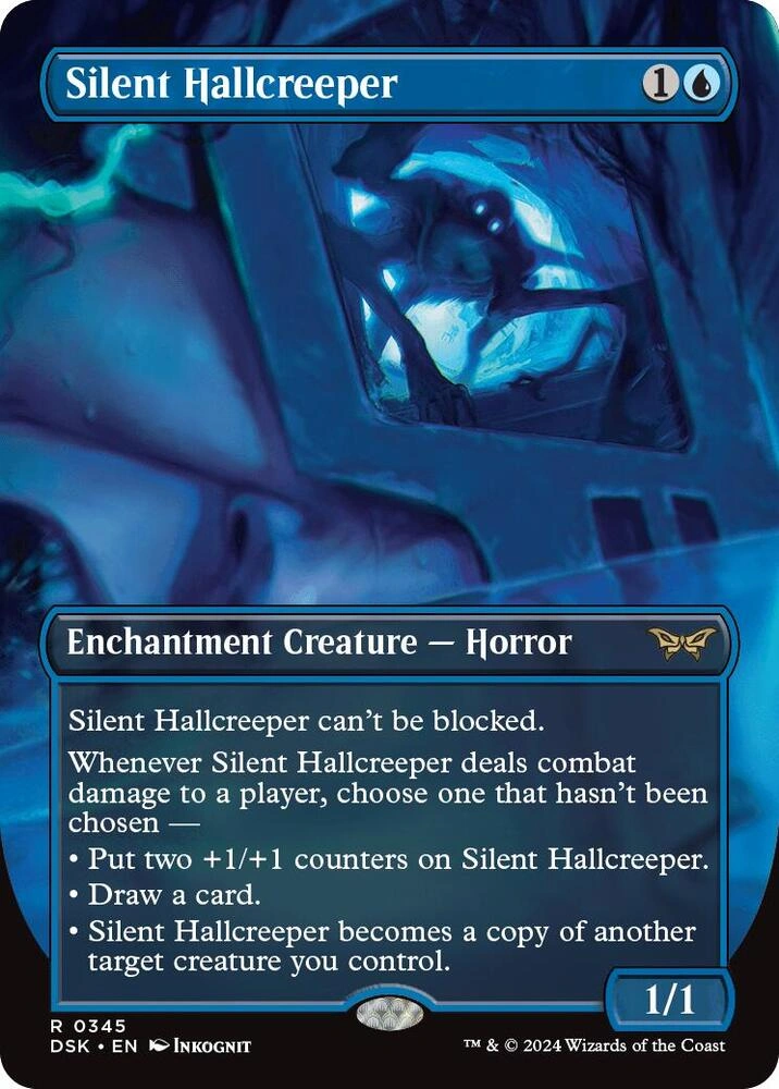 Silent Hallcreeper (Borderless) Foil