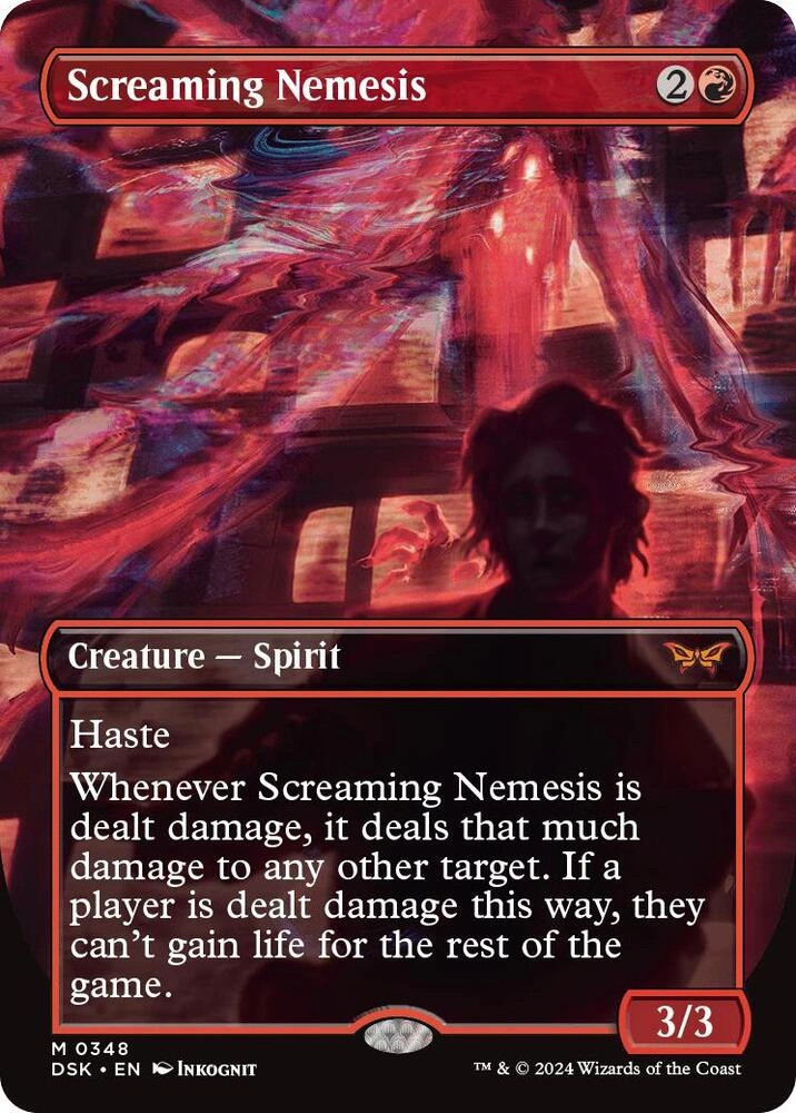 Screaming Nemesis (Borderless) Foil