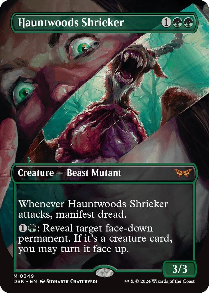 Hauntwoods Shrieker (Borderless) Foil