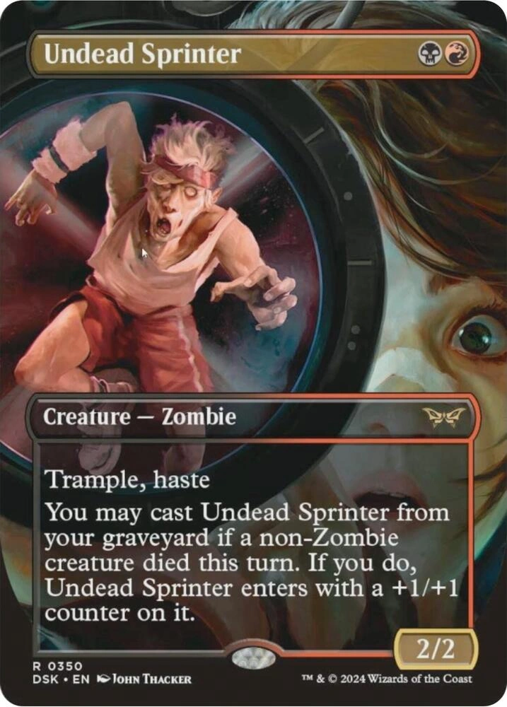 Undead Sprinter (Borderless) Foil
