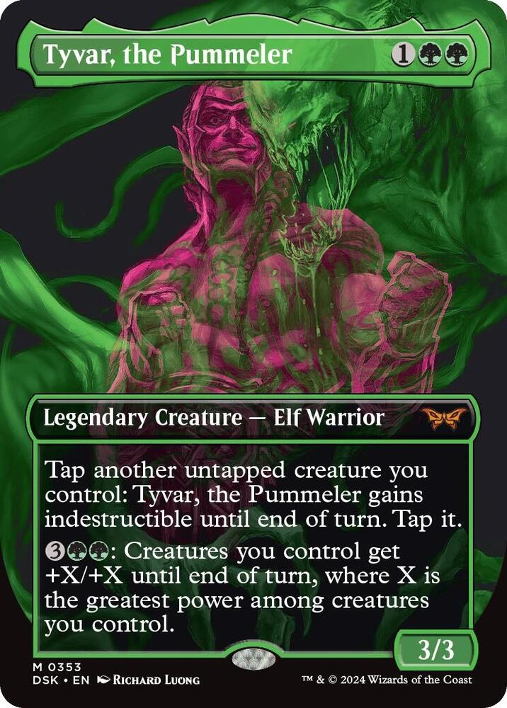 Tyvar, the Pummeler (Showcase) Foil