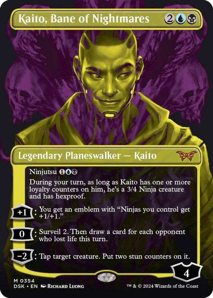 Kaito, Bane of Nightmares (Showcase) Foil