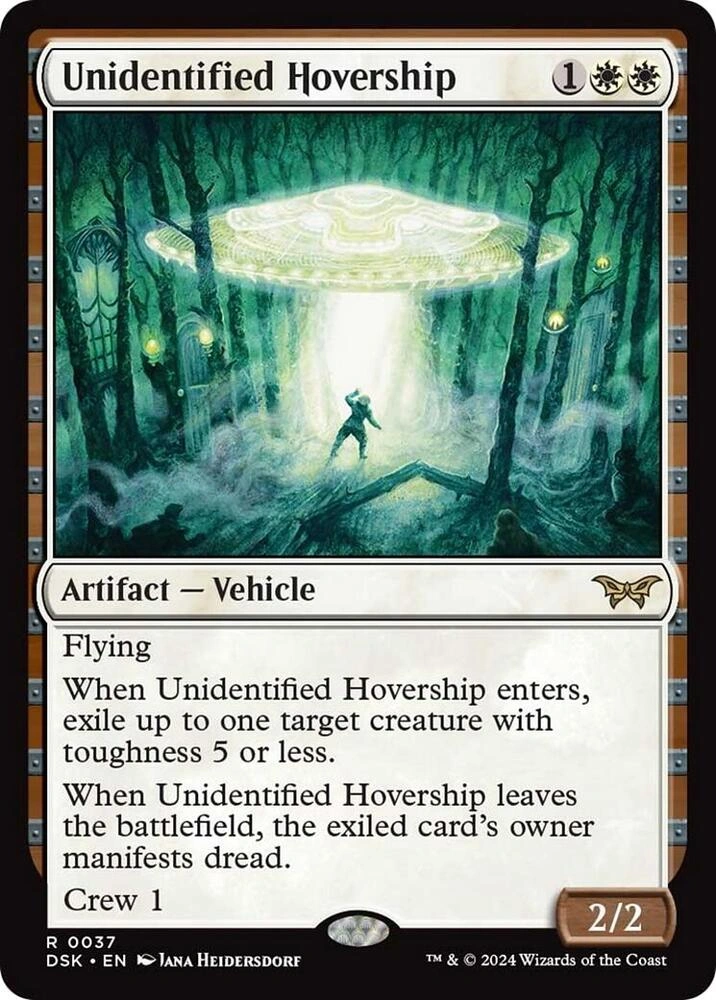 Unidentified Hovership Foil