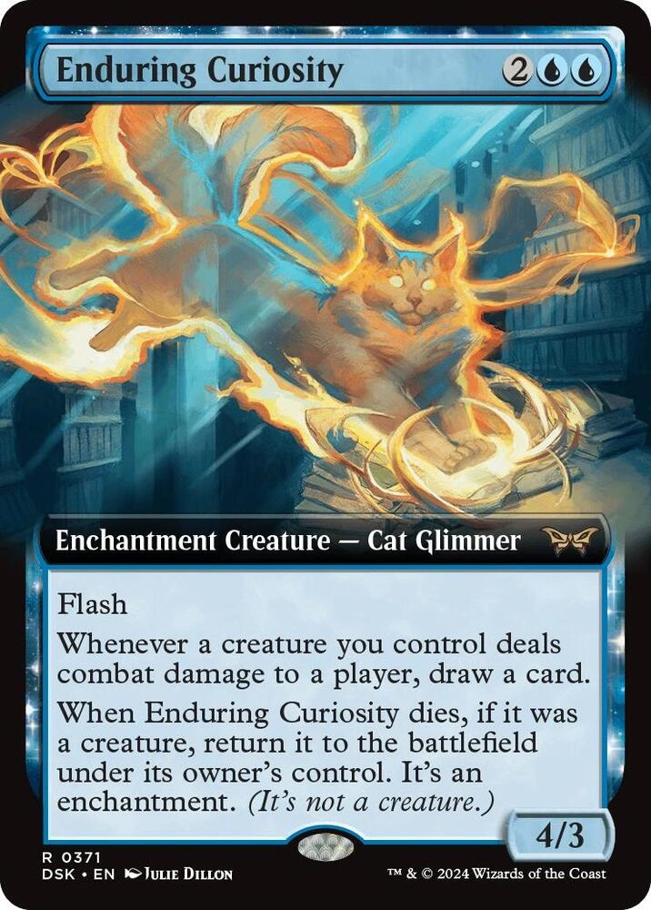 Enduring Curiosity (Extended Art) Foil