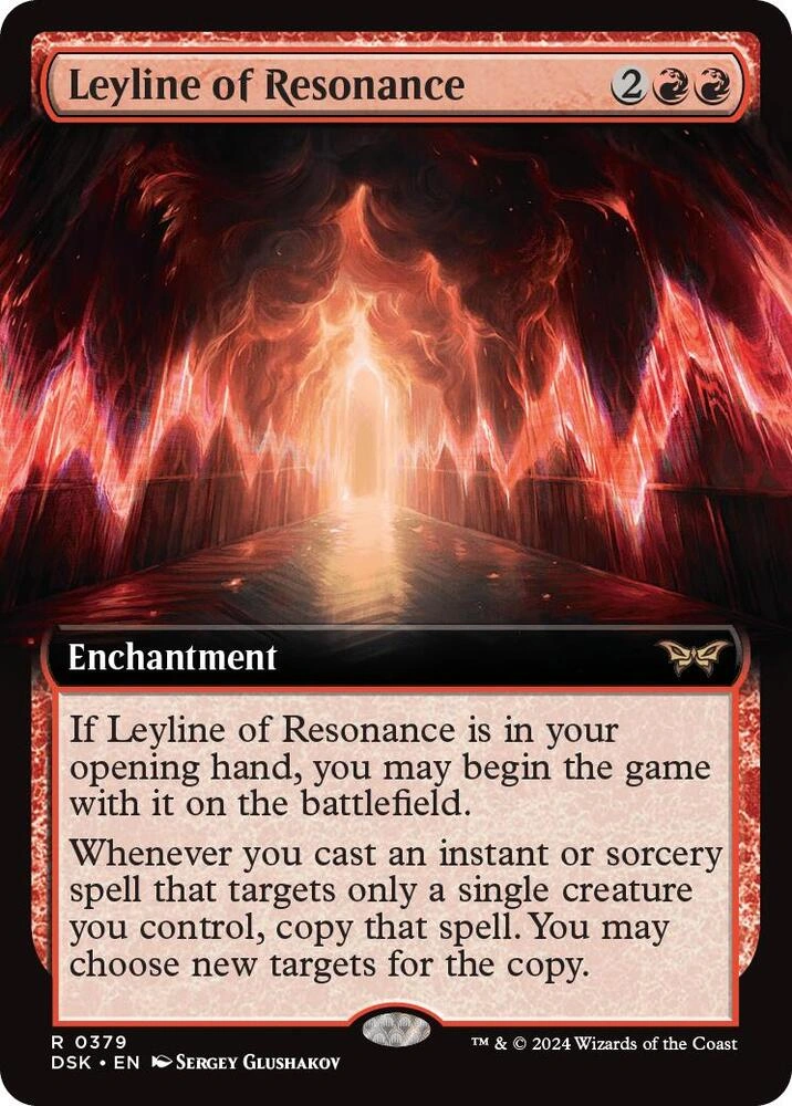 Leyline of Resonance (Extended Art) Foil