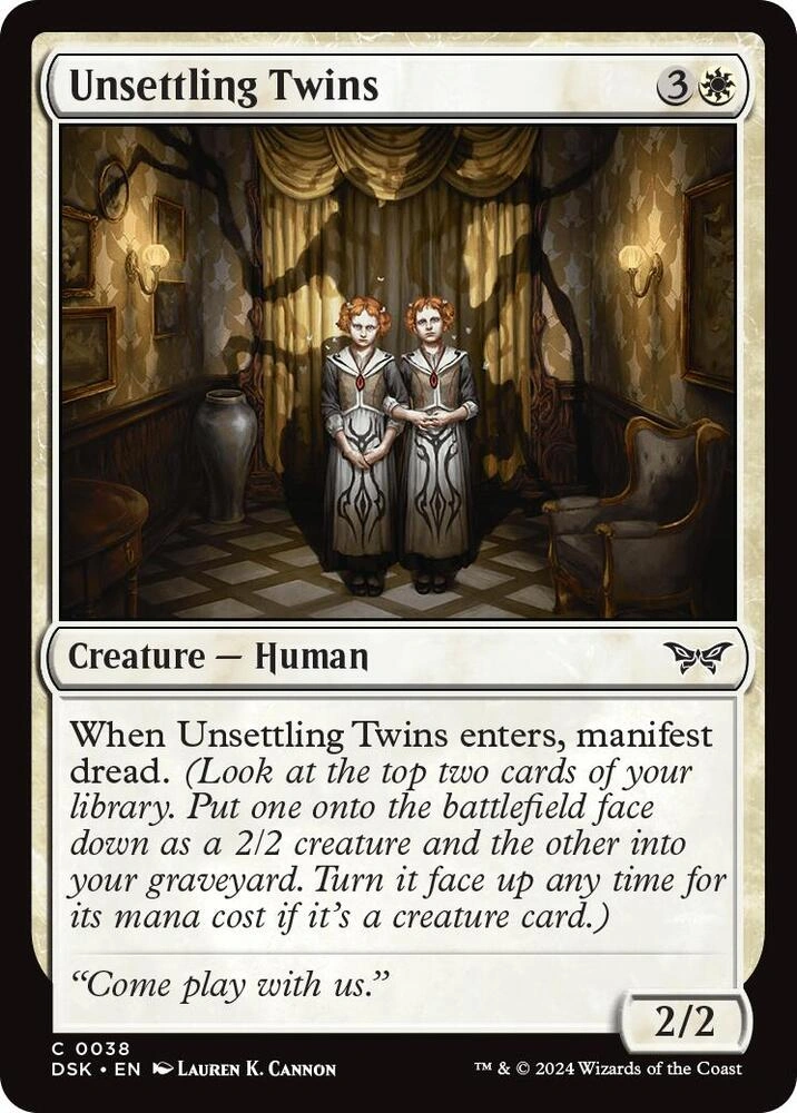Unsettling Twins Foil