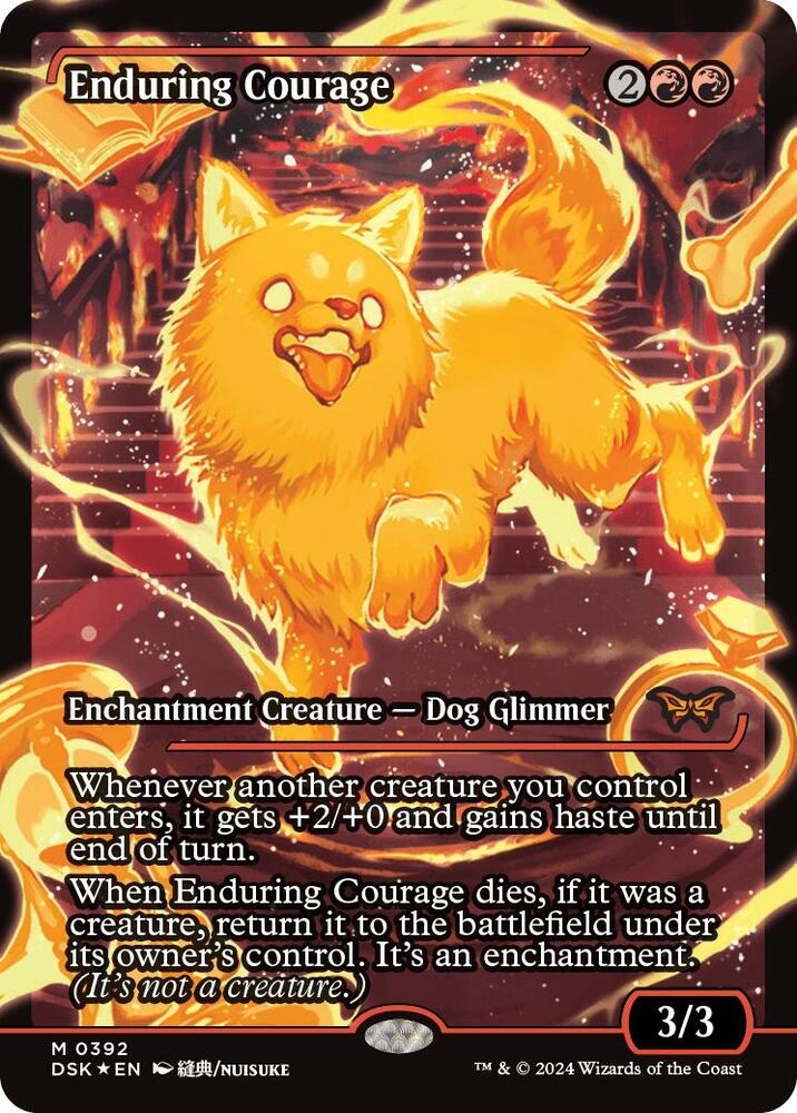 Enduring Courage (Showcase) Foil