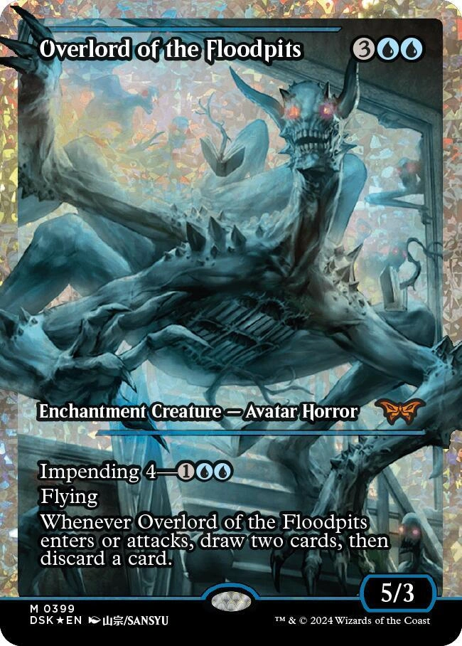 Overlord of the Floodpits (Showcase) (Fracture Foil)