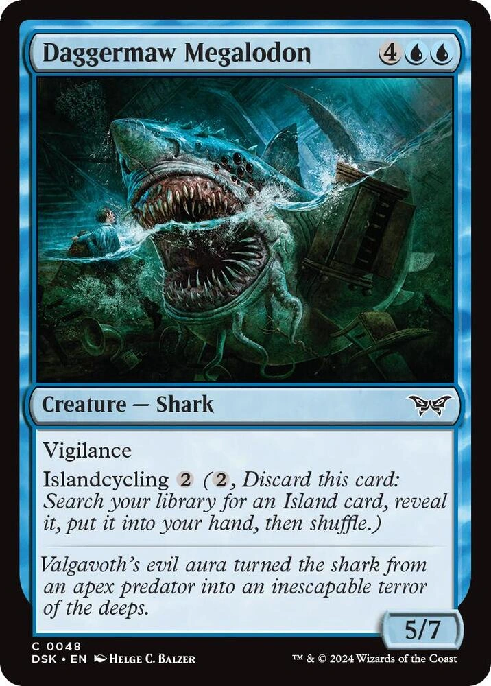 Daggermaw Megalodon Foil