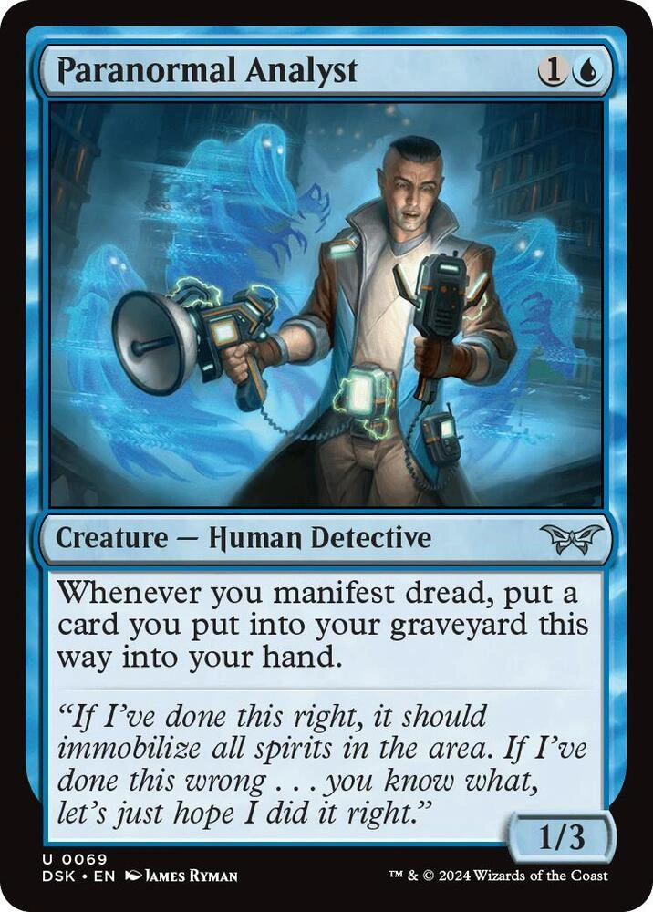 Paranormal Analyst Foil