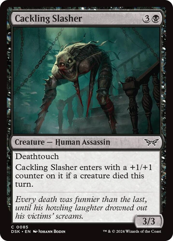 Cackling Slasher Foil