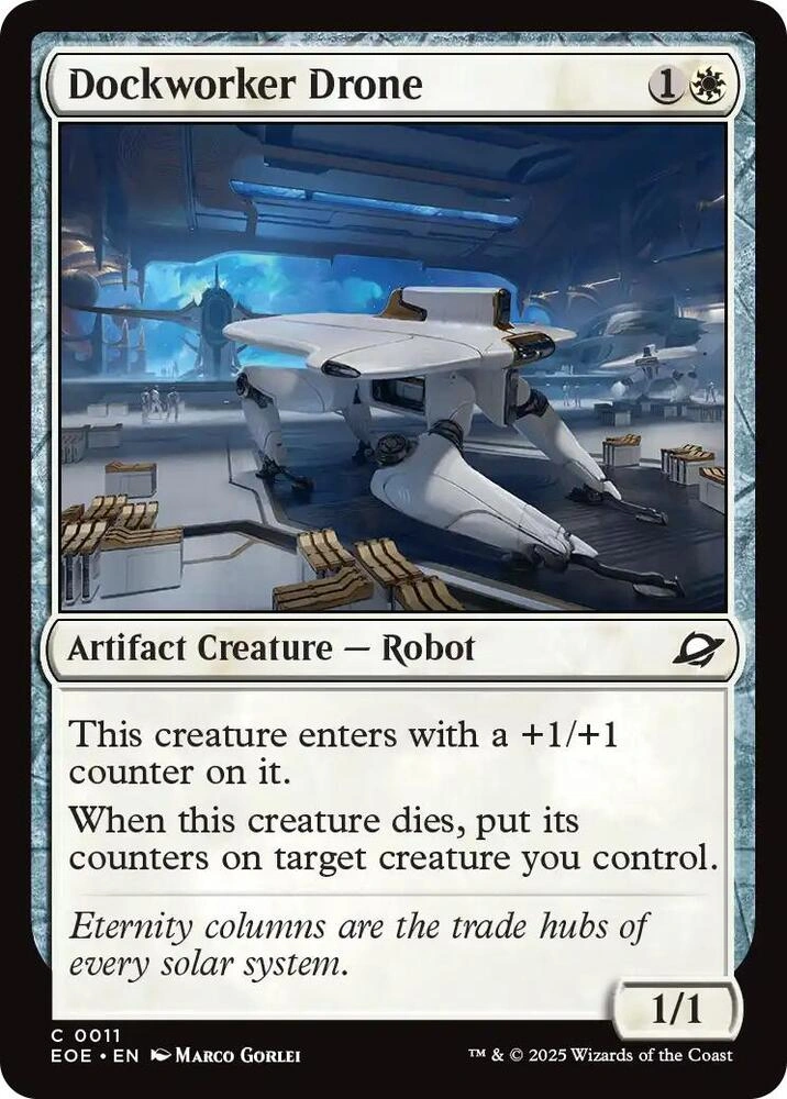 Dockworker Drone Foil