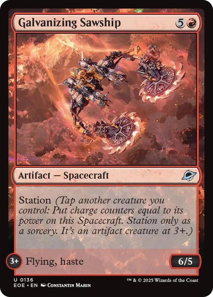 Galvanizing Sawship Foil