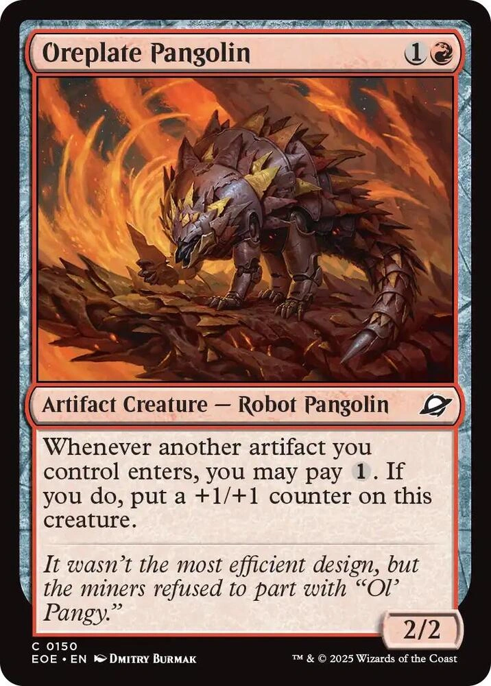 Oreplate Pangolin Foil