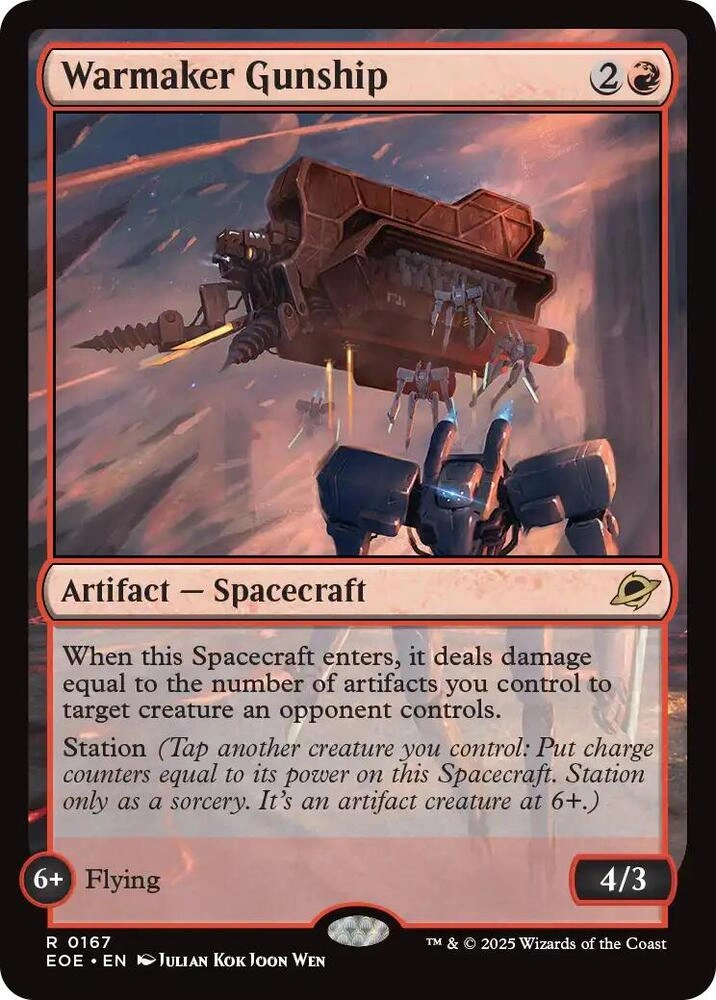 Warmaker Gunship Foil