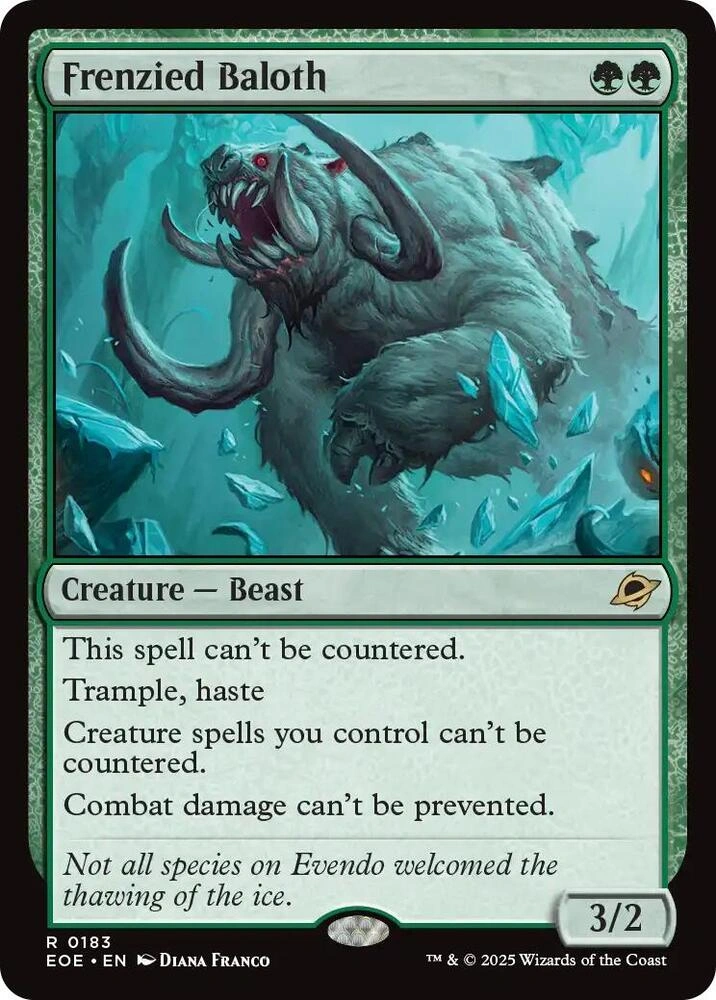 Frenzied Baloth Foil