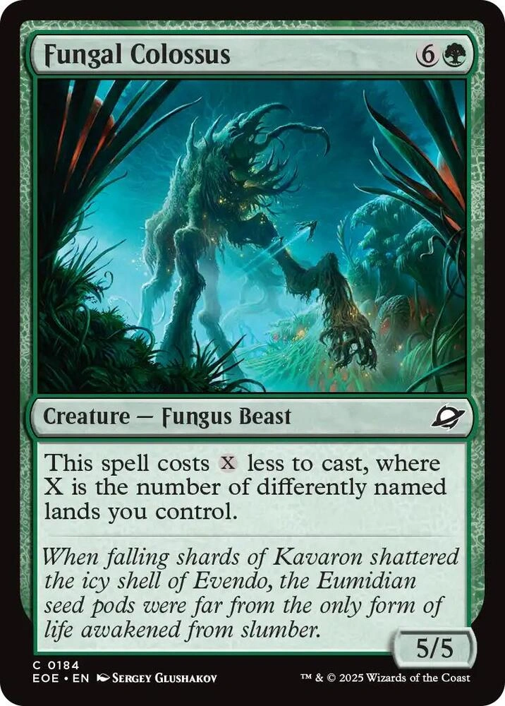 Fungal Colossus Foil