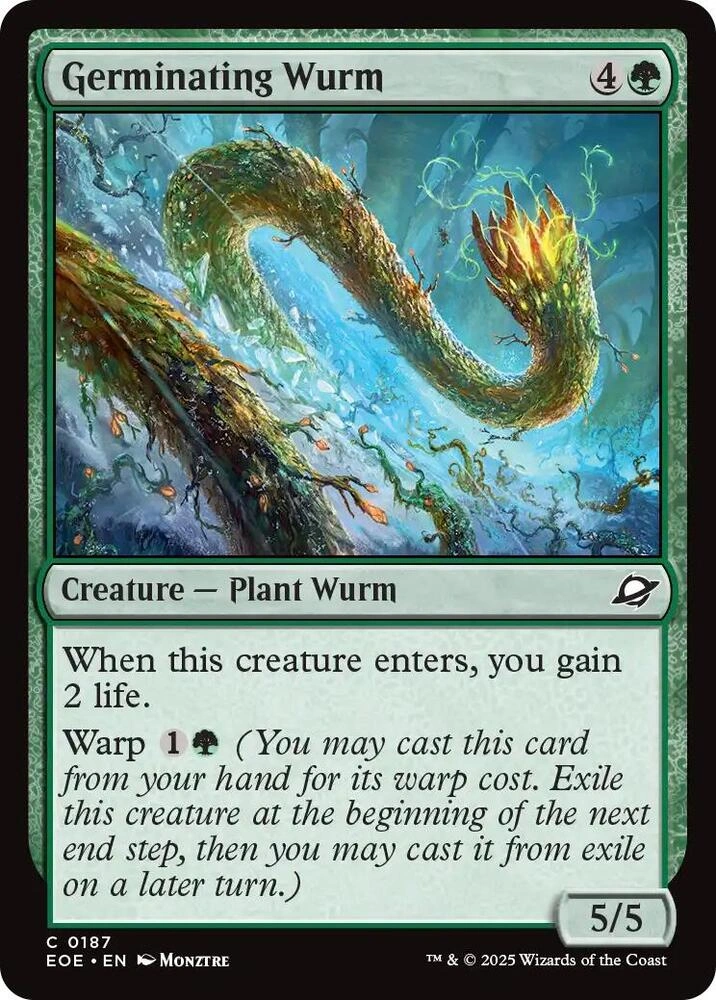 Germinating Wurm Foil