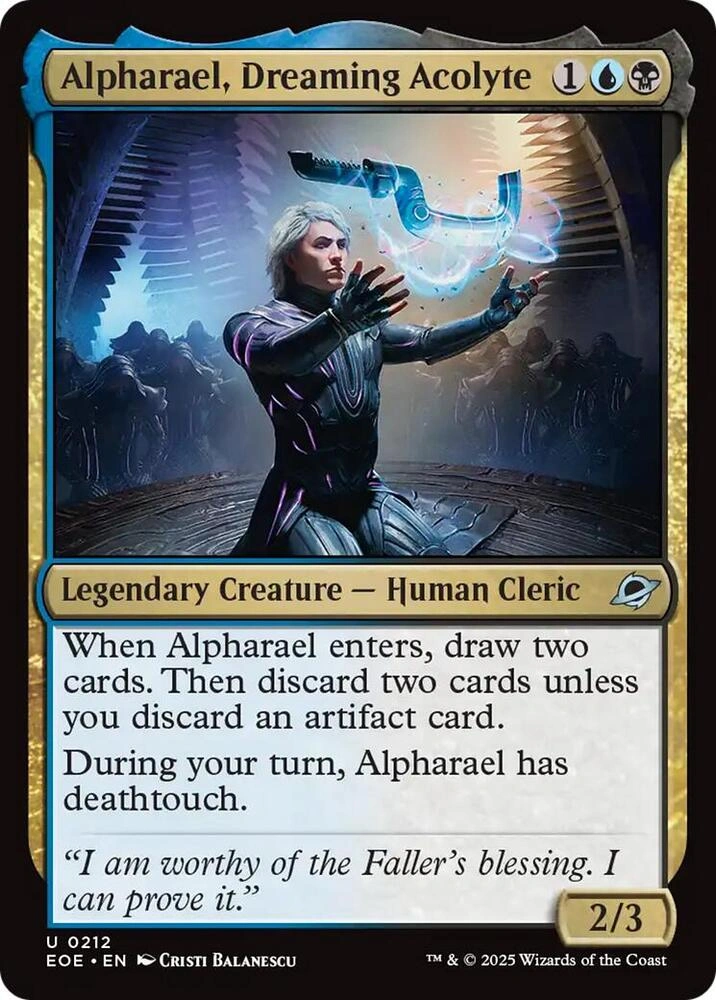 Alpharael, Dreaming Acolyte Foil