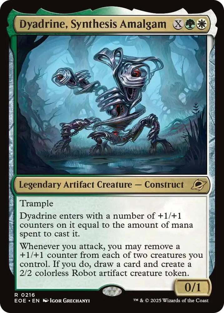 Dyadrine, Synthesis Amalgam Foil